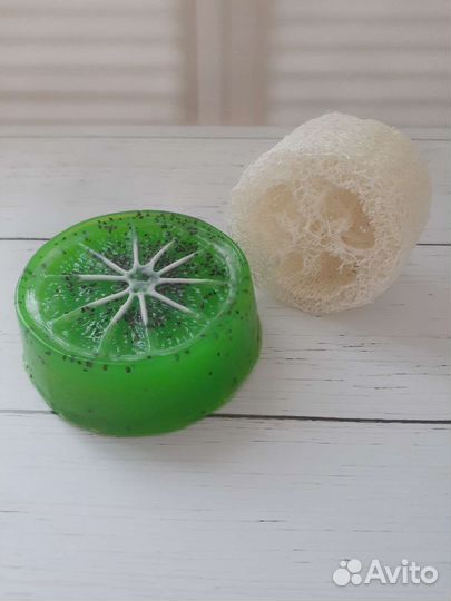 Мыло с люфой