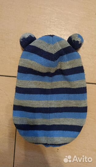 Шапка шлем для мальчика зима