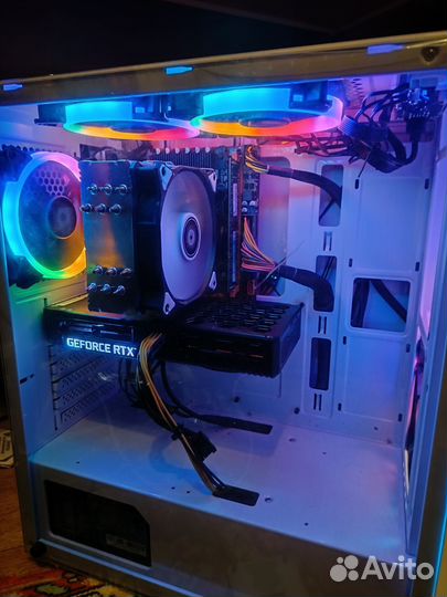 Игровой компьютер Palit rtx 3060 + xeon 2670v3