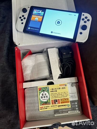 Nintendo switch oled прошитый