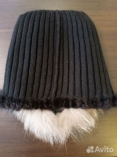 Шапки женские натуральный мех