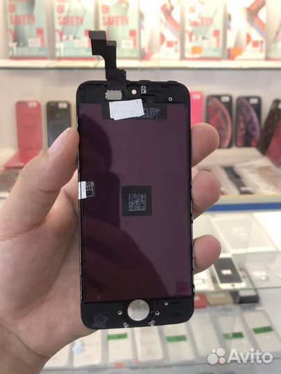 Дисплей iPhone 5s Tianma чёрный. Ремонт iPhone