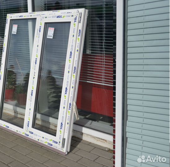 Пластиковые окна 1200х1198 мм