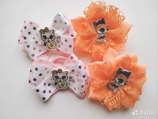 Резинки для волос ручной работы