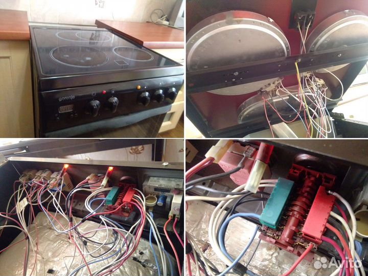 Ремонт электроплит, варочных панелей, духовок
