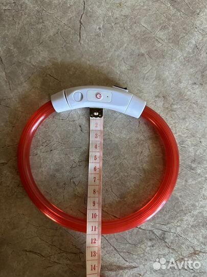 Светящийся ошейник для собак