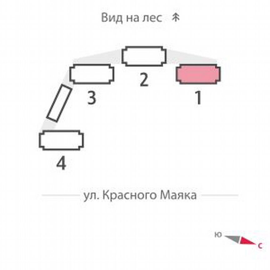 Квартира-студия, 22,6 м², 9/23 эт.