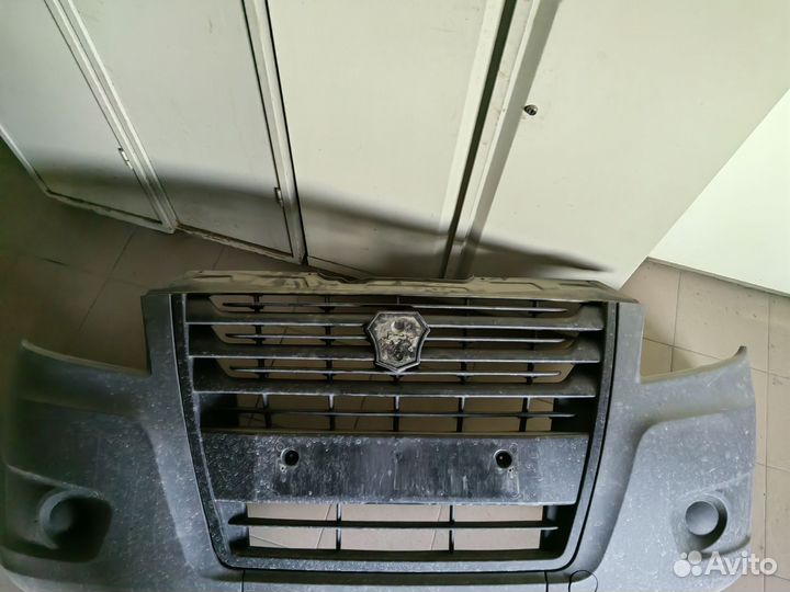 Передний бампер на ГАЗель Некст