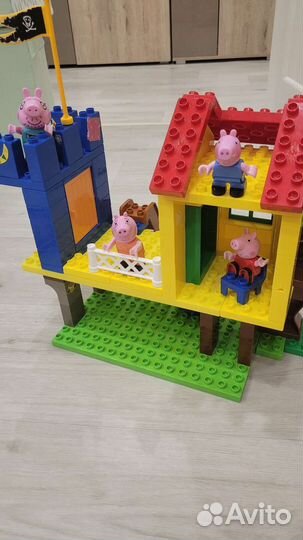 Lego duplo, unico свинка пеппа дом на дереве