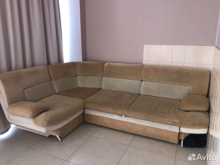 Угловой диван с креслом бу