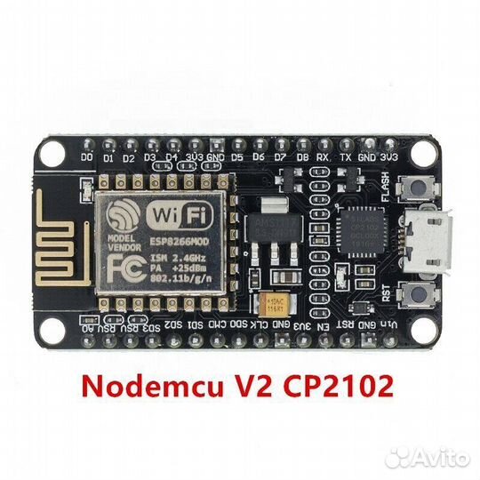 ESP8266 nodemcu контроллеры и шилды