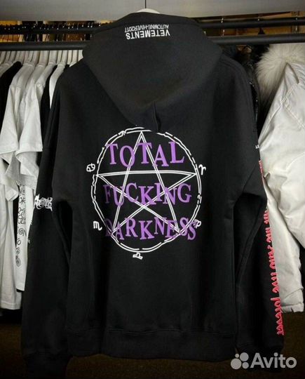 Худи Vetements Total Fucking Darkness