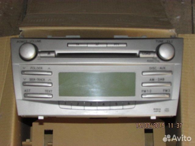 Штатная автомагнитола на а/м toyota camry(V40)
