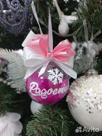 Новогодние игрушки. Шары на ёлку