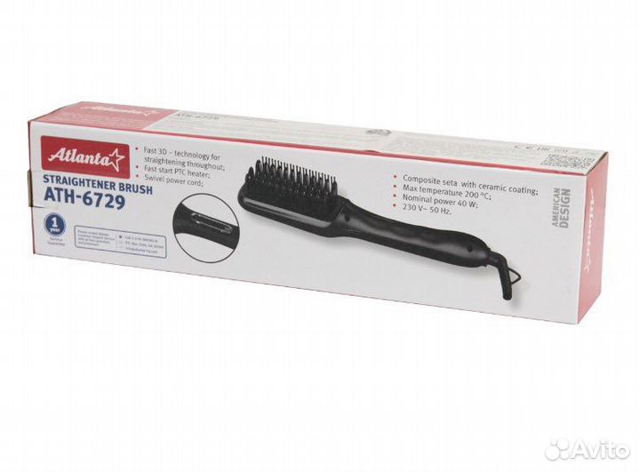 Выпрямитель для волос Atlanta ATH-6729