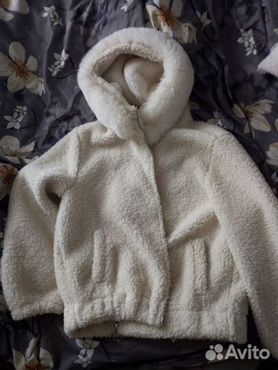 Платье, куртка, шапка-шарф