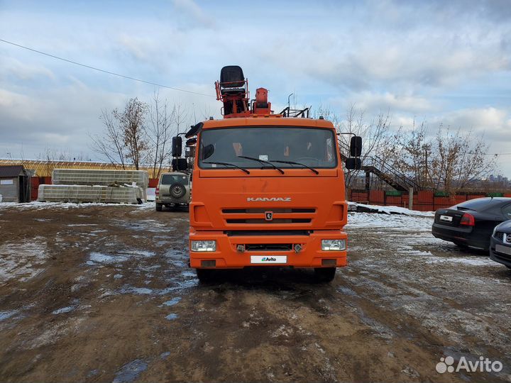 КамАЗ 65115 с КМУ, 2017