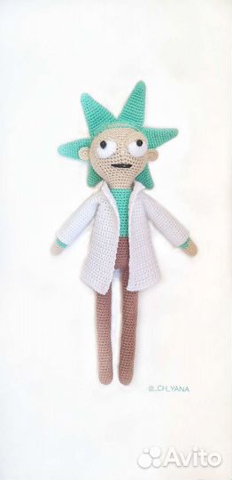 Игрушка ручной работы Рик Санчес