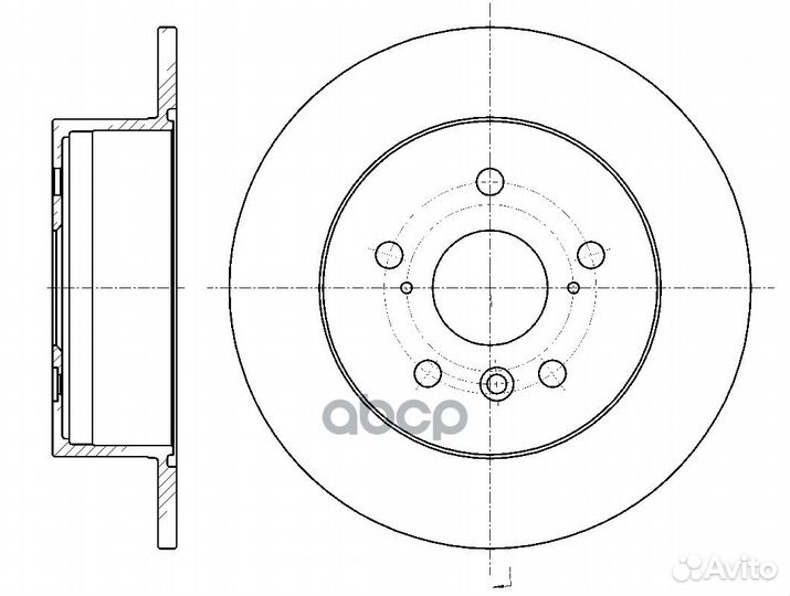 Диск тормозной G-brake GR-01758 GR-01758 G-brake