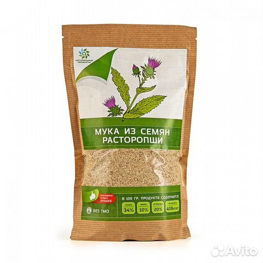 Мука из семян Расторопши 400 гр