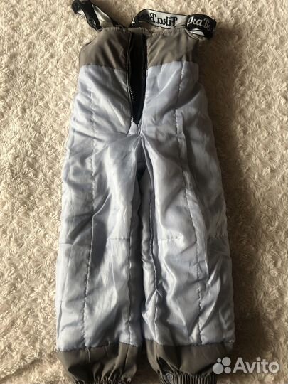 Полукомбинезон осенне/зимний р. 98 на синтепоне