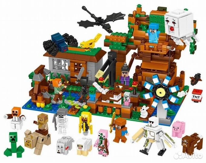 Кoнcтpуктоp Майнкрафт: Все персонажи 63039