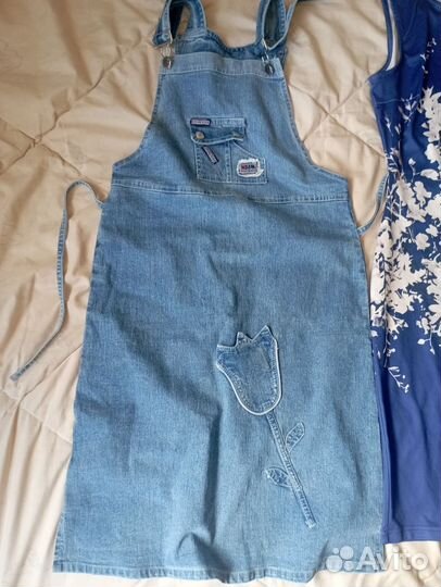 Джинсы, платье, кастюм летний 46, 48