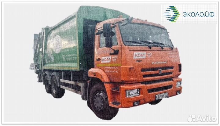 Водитель мусоровоза категории С вахта