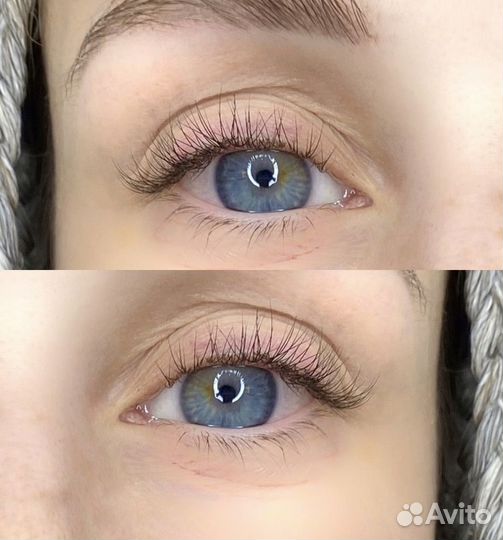 Наращивание ресниц модель