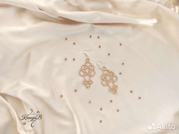 Кружевные Серьги 