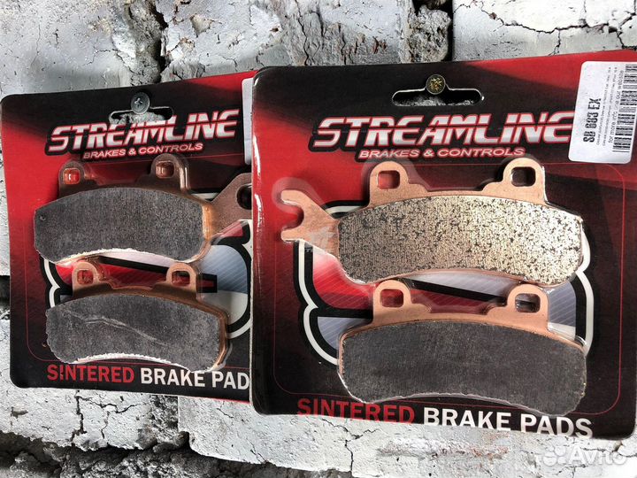 Тормозные колодки усиленные streamline для BRP CAN