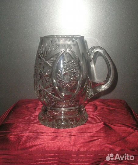 Кружка пивная хрусталь СССР