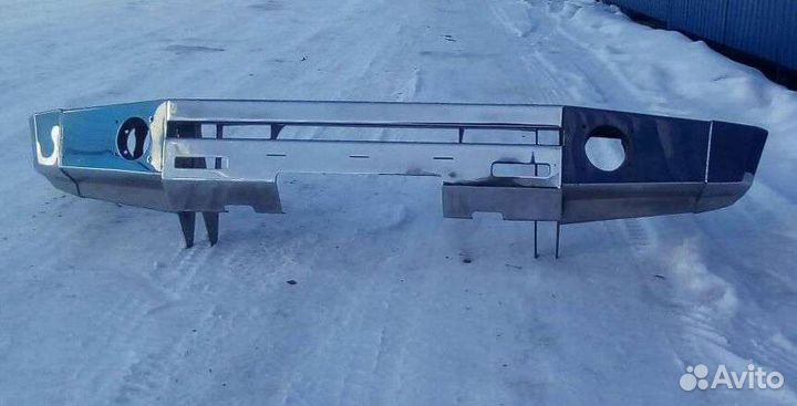 Передний силовой бампер без кенгурина 
