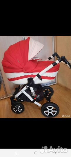 Коляска adamex gloria 3 в 1 бу