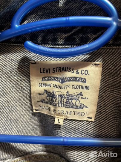 Куртка женская Levis 50 размер новая джинсовая