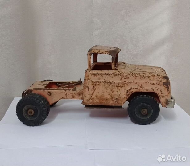 Машинка детская, железная, СССР, самосвал