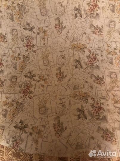 Скатерть овальная 1,30 на 1,40 новая