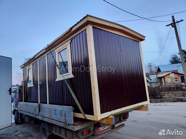 Деревянные бытовки с доставкой