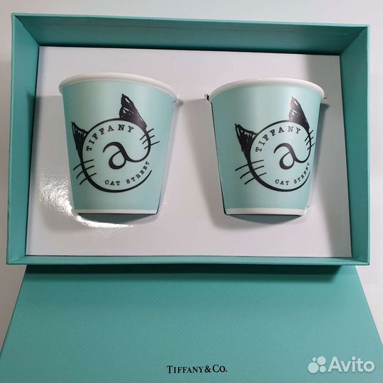 Фарфоровые стаканчики Tiffany & Co