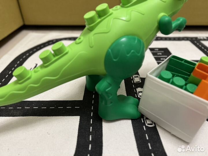 Конструктор Molto Blocks динозавр, 30 деталей