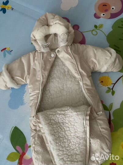 Зимний конверт в коляску