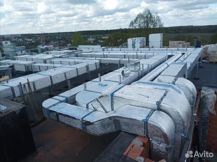 Монтаж вентиляции любых объемов и сложности