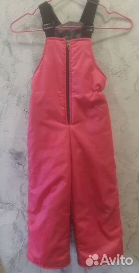 Полукомбинезон зимний на девочку