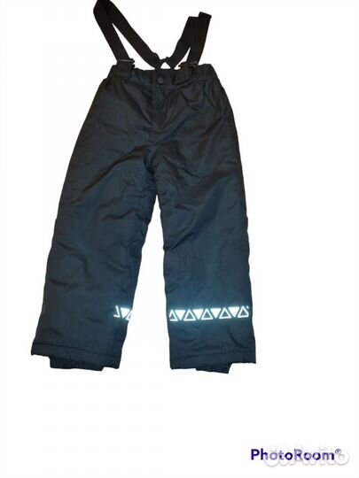 Брюки утепленные на бретелях Futurino