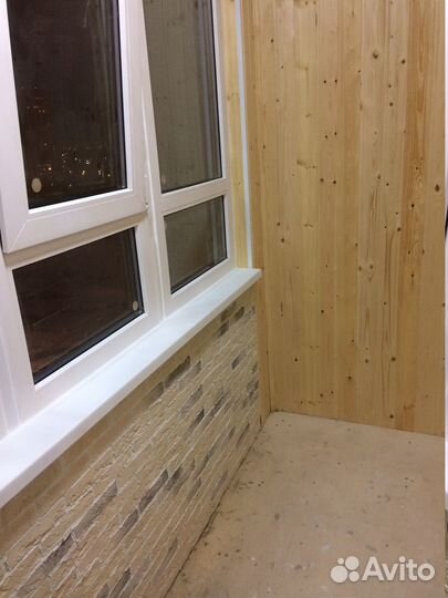Замена холодного остекления отделка утепление