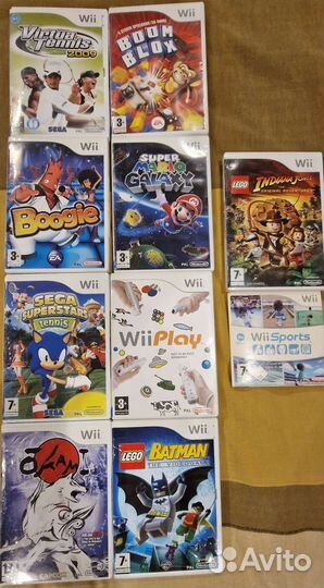 Игры для Nintendo wii и WiiUвсе диски региона pal