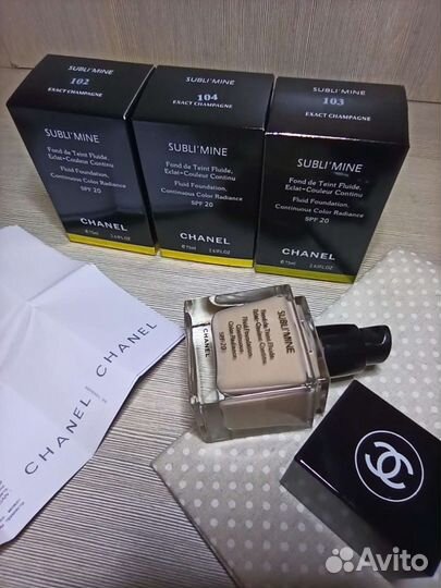 Тональный крем-флюид Chanel Sublimine