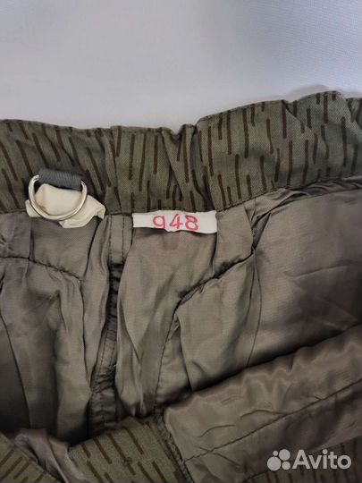 Брюки зимние гдр камуфляж штрихтарн