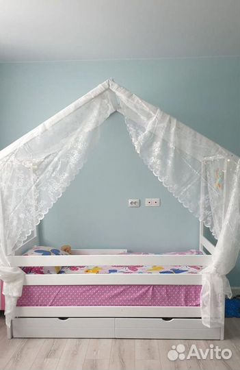 Детская кровать домик