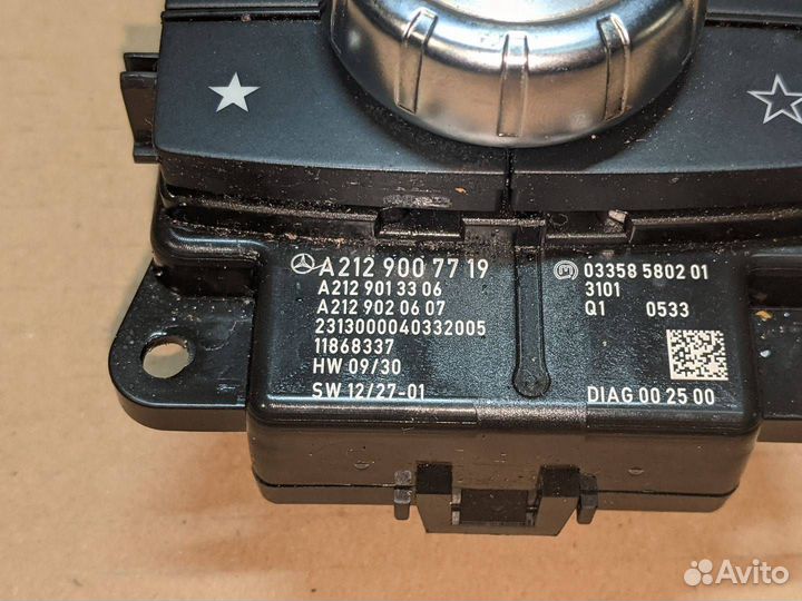 Джойстик управления мультимедиа Mercedes-Benz